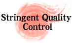 Stringent Quality Control 